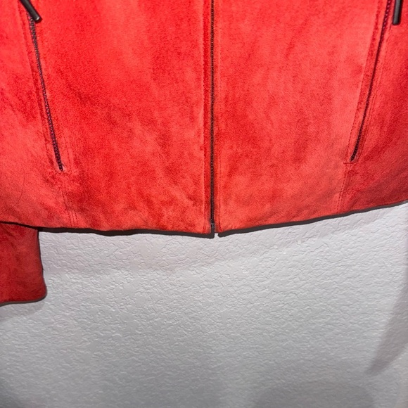 Valerie Stevens Suede Leather Jacket Small - Picture 4 of 6